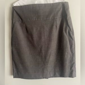 Banana Republic stretch skirt with back zip size 14